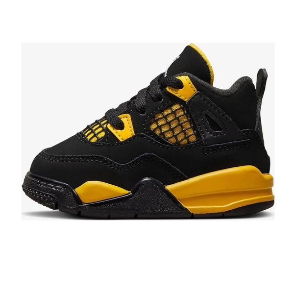 Jordan 4 Retro Thunder (2023) Toddlers Size 6c - Picture 4 of 15